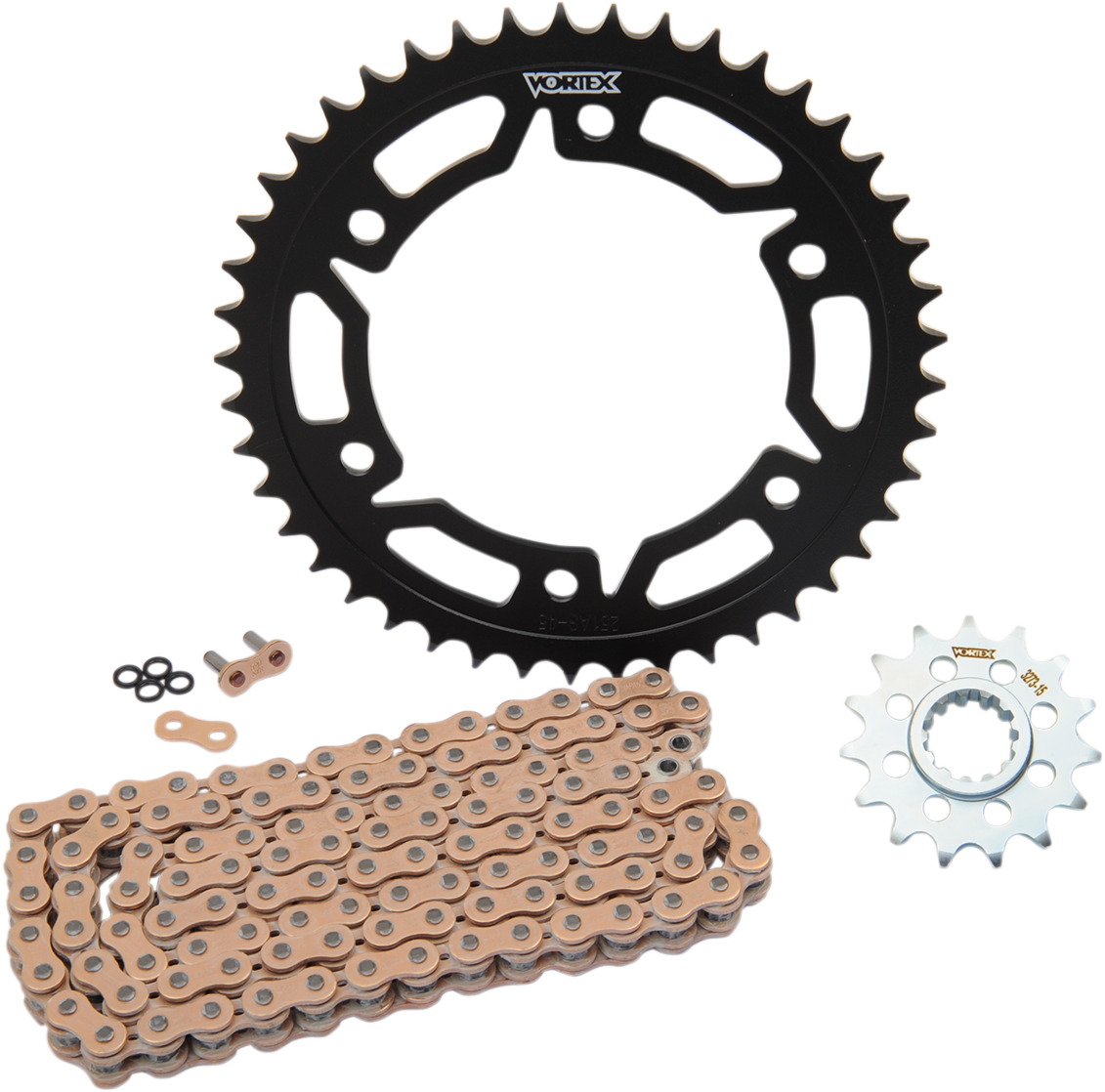 Vortex Chain And Sprocket Kit - HFRS - Gold - Honda CBR600 RR