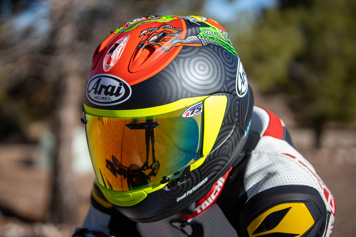 ARAI Helmets Corsair-X Helmet - Tatsuki - Frost - XL