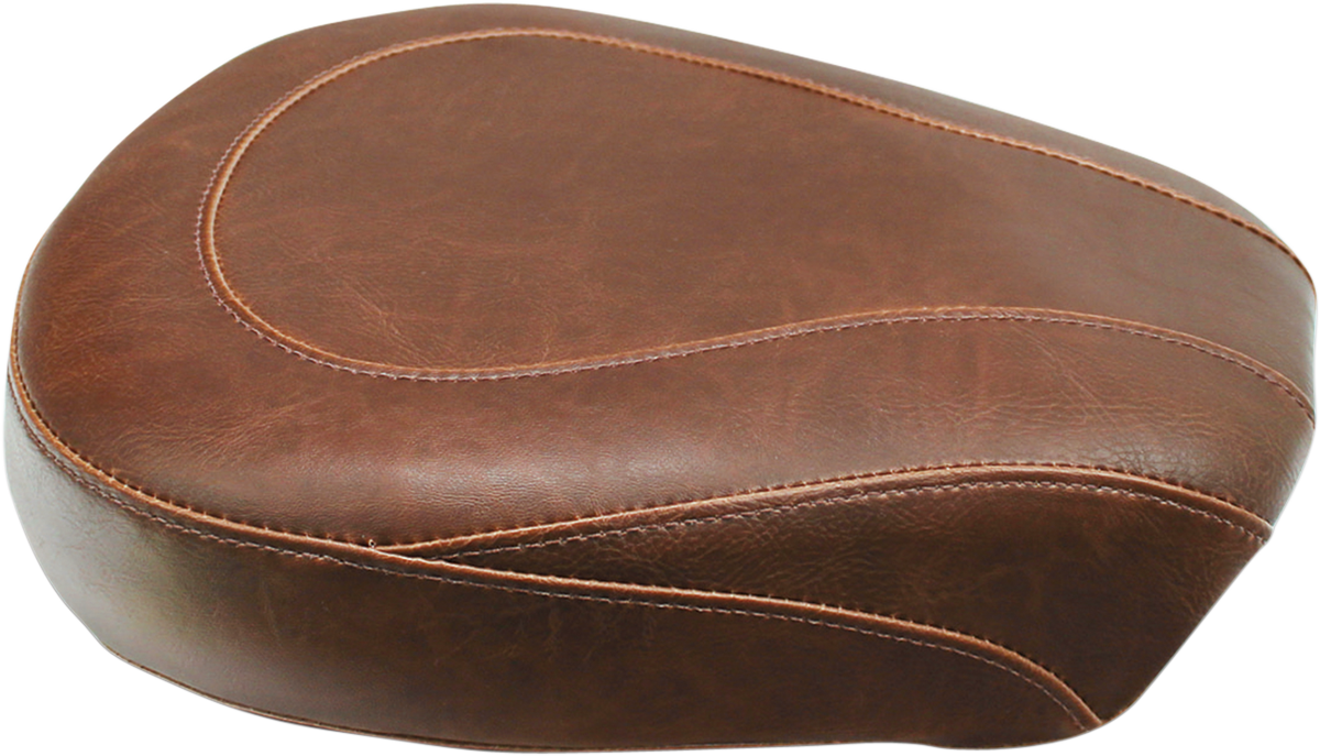 Mustang Wide Tripper Rear Seat - Brown - FL '97-'25