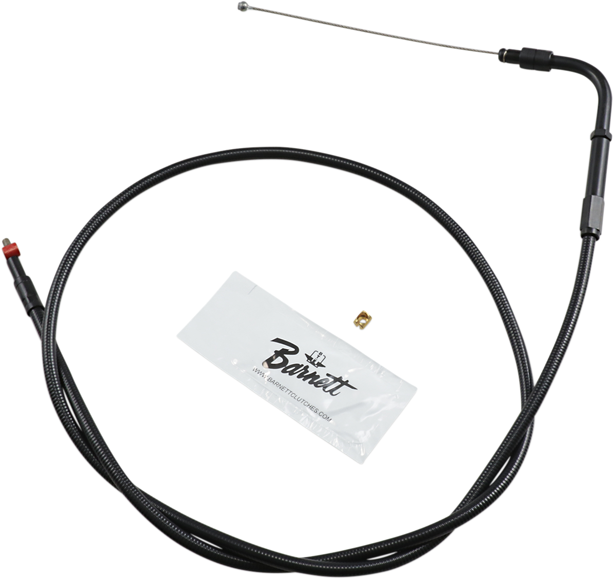 Barnett Stealth Series Throttle Cable - +3" - Dyna/FXR/Softail