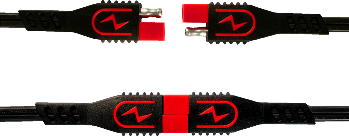 BS Battery Eyelet Connector - Battery - Wire Terminal - Black/Red - 20 Pack