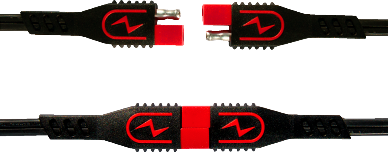 BS Battery Eyelet Connector - Battery - Wire Terminal - Black/Red - 20 Pack