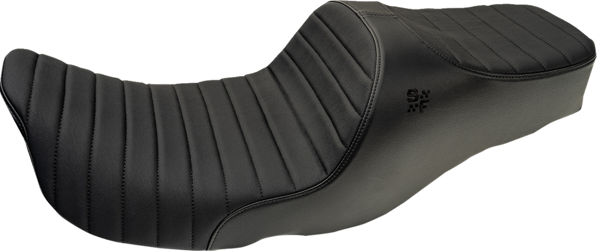 Slyfox Chariot Seat - Black Classic Stitch - FL '97-'07