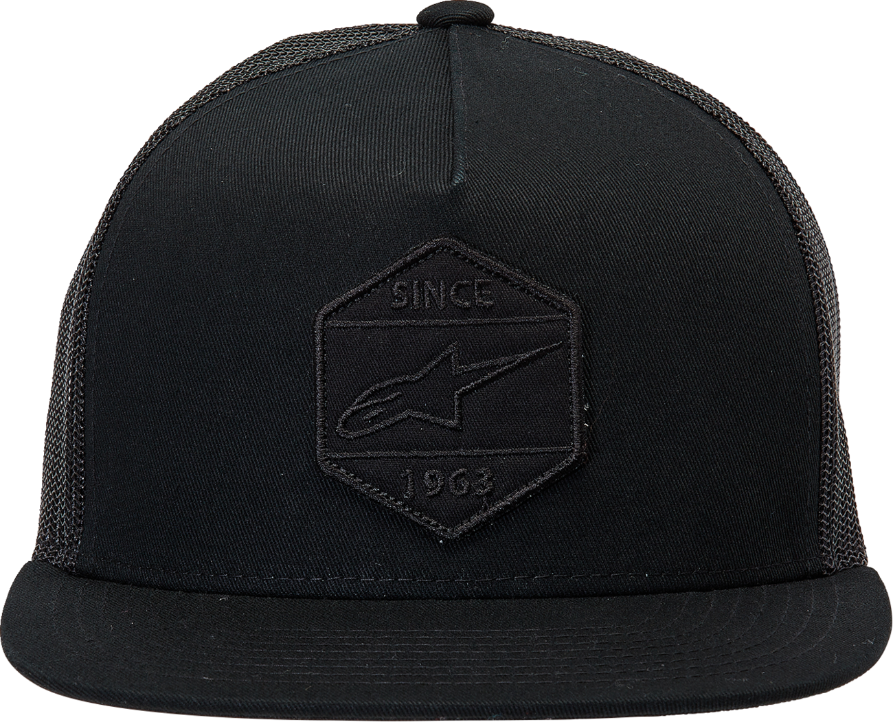 Alpinestars Bolt Trucker Hat - Black/Black - One Size