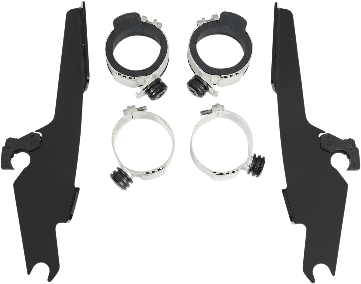 Memphis Shades Fats/Slim Trigger Lock Mounting Kit - XV 6/11 Classic - Black