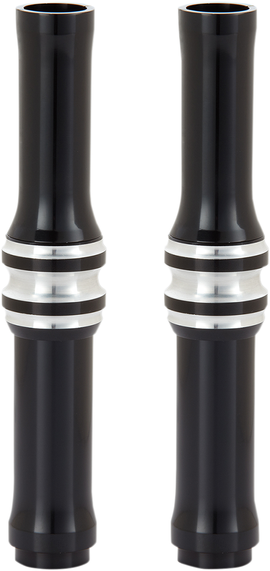 Arlen NESS Pushrod Tube Cover Kit - 10 Gauge® - Black - M8