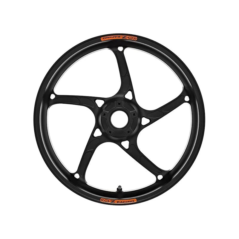 OZ Racing Piega R Forged Aluminum Wheel Set Anodized Black For Yamaha R1 / R1S / R1M