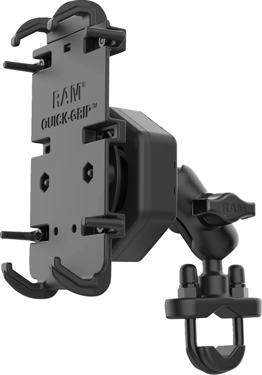 RAM Mounts Quick Grip™ Phone Mount With U-Bolt Base