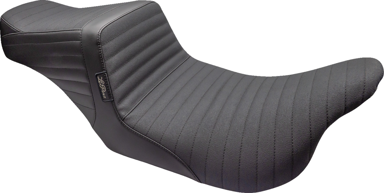 Le Pera Tailwhip Seat - Pleated W/ Grip Tape - Black - FL '08-'23