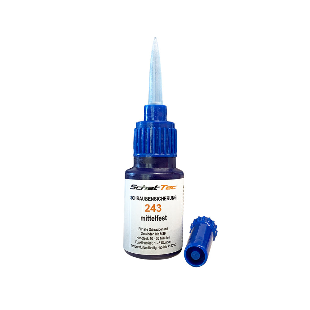 Threadlocker 243 medium strength, 10 ml