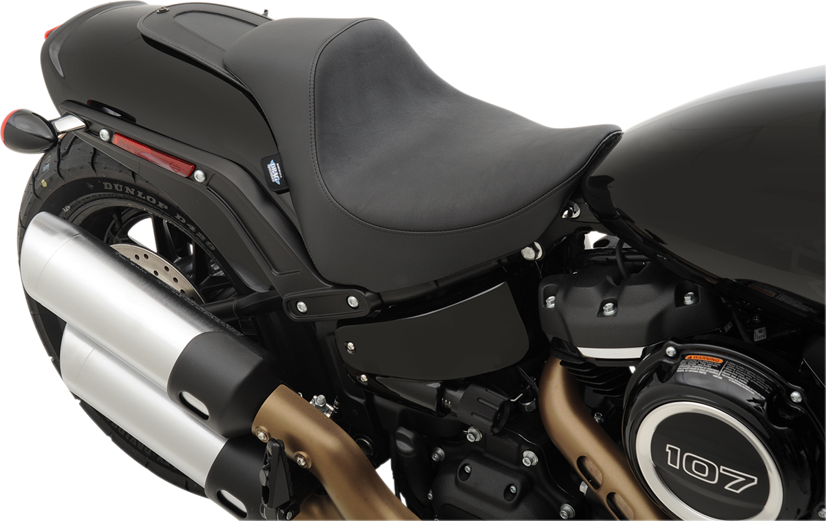 Drag Specialties Seats EZ-Solo Seat - Smooth - Vinyl - FXFB/S '18-'22