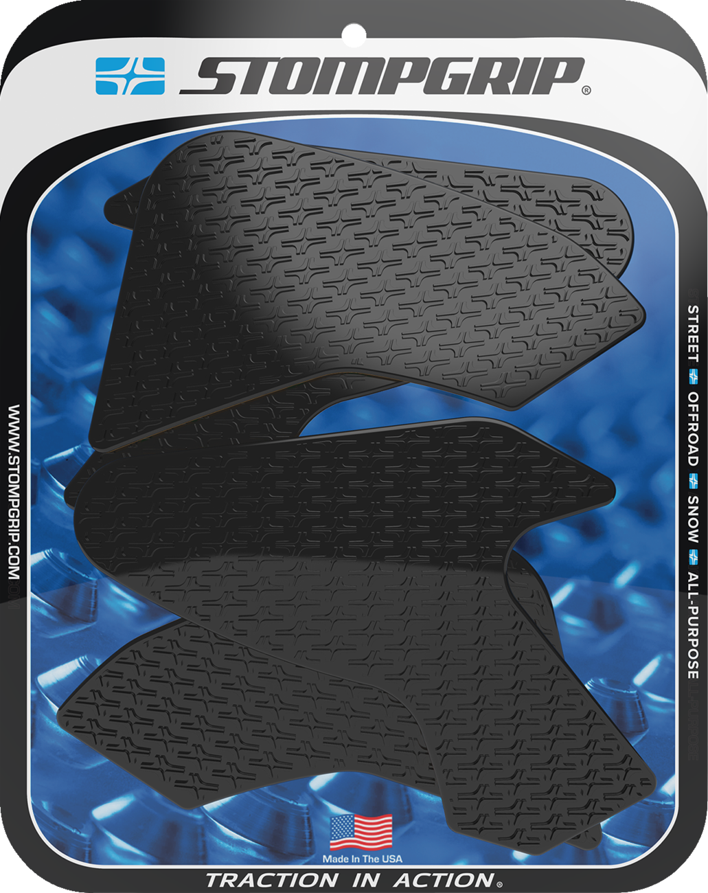 StompGrip Tank Grips - Icon - Black - BMW - F '20-'25