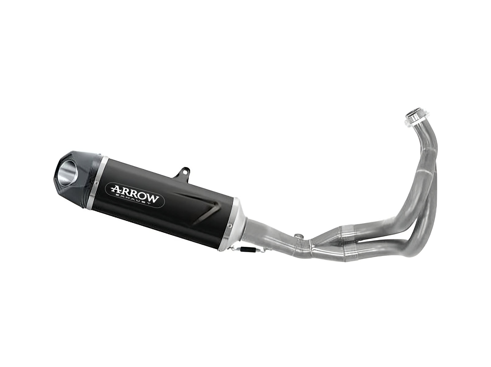 Arrow 71961AKNW Indy Race Evo Aluminium Dark Full System With Carbon End Cap