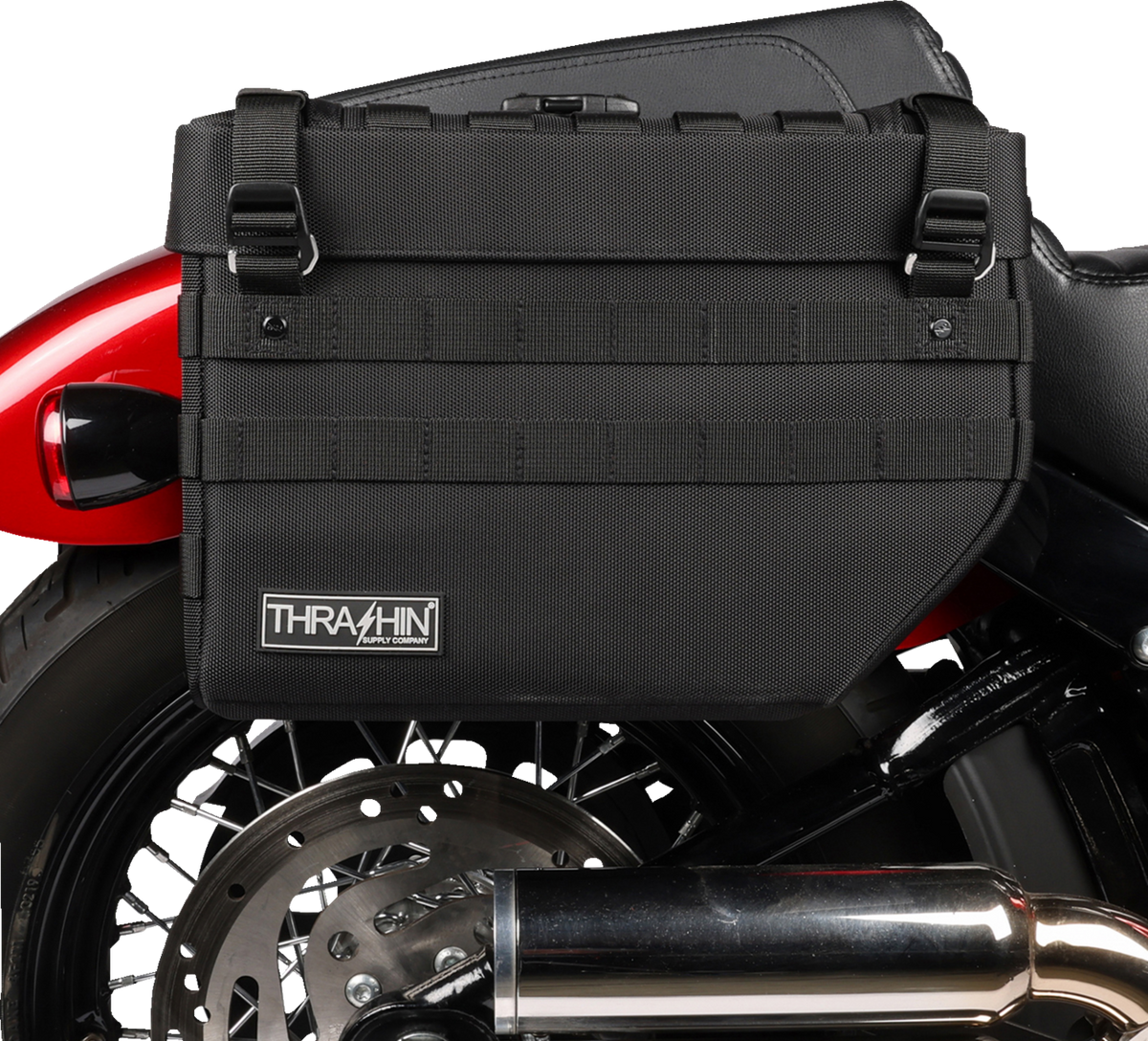Thrashin Supply CO. Expedition Saddlebags - Black