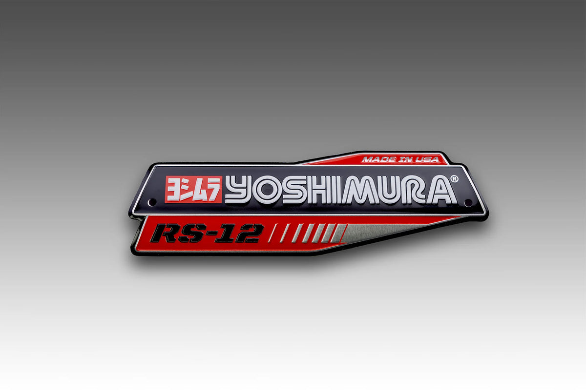 Yoshimura Muffler Name Badge RS-12 ADV