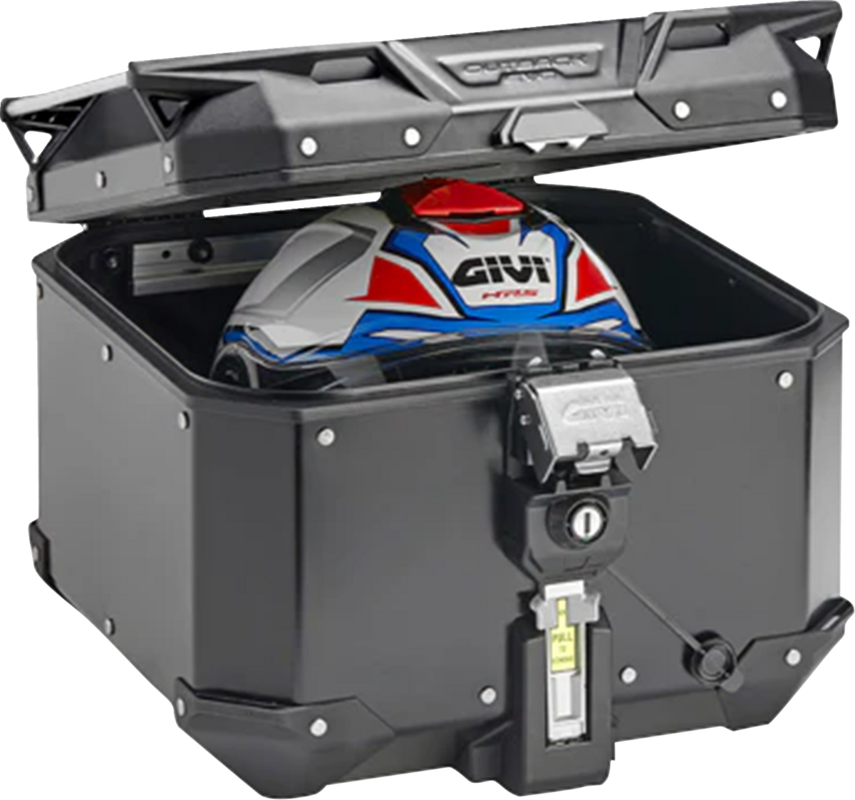 GIVI Outback Evo Top Case - 42 Liter - Black