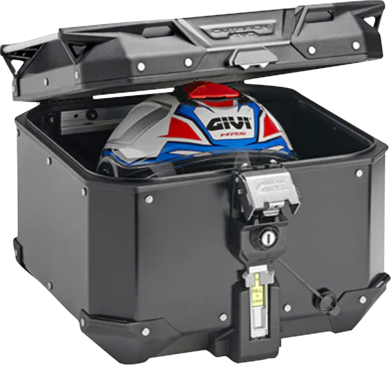 GIVI Outback Evo Top Case - 42 Liter - Black