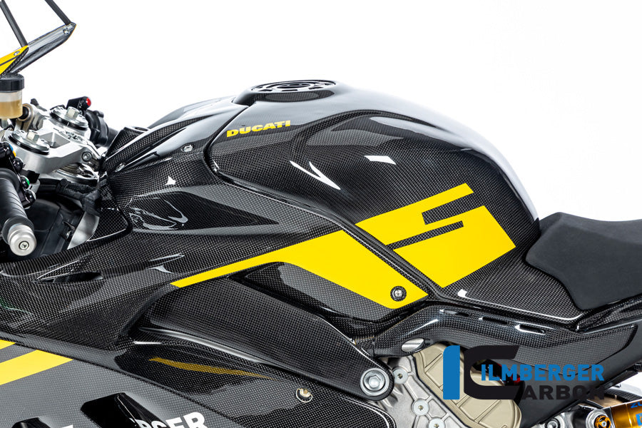Ilmberger Carbon Tank Cover Ducati Panigale V4 22 Racing - - Gloss