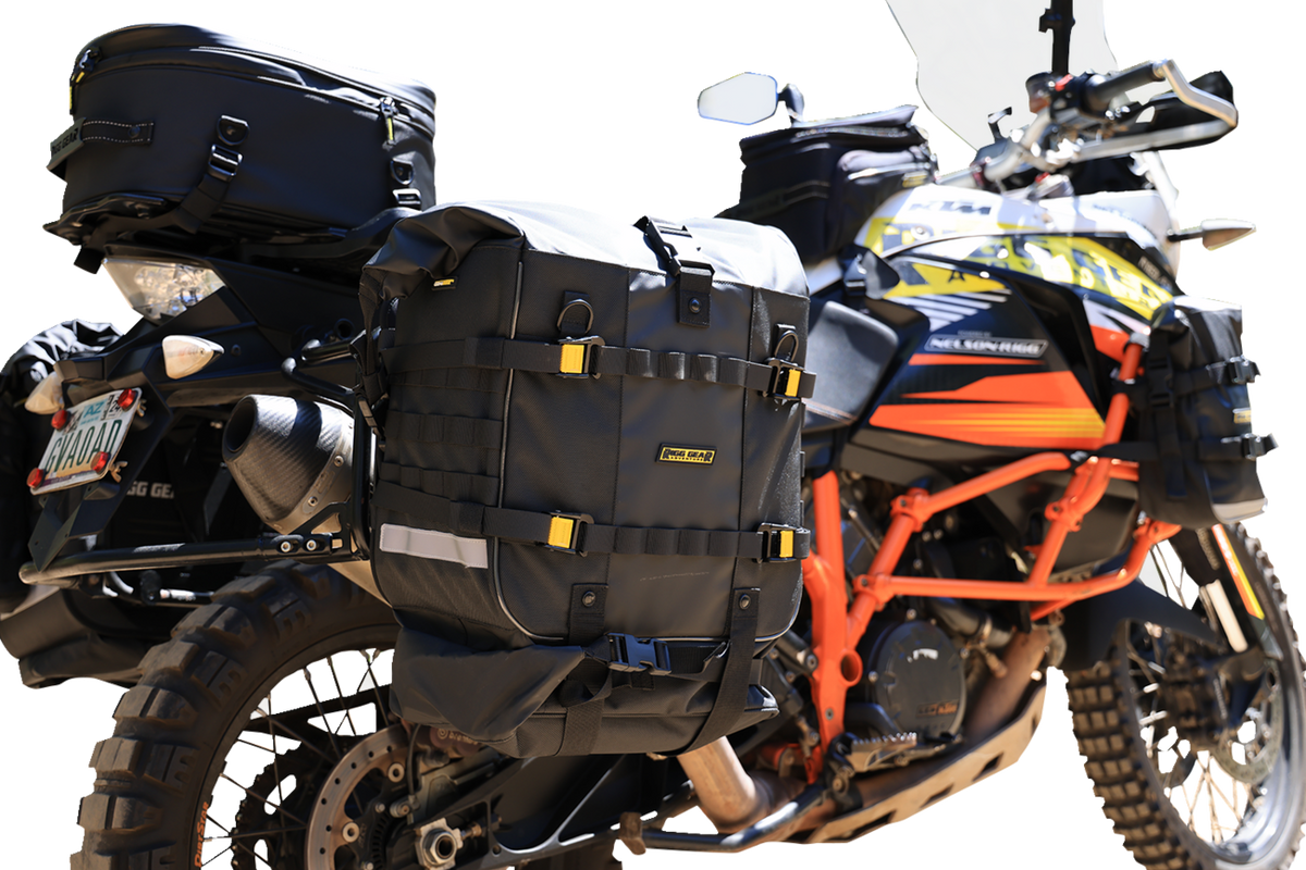 Nelson RIGG Trails End Adventure Saddlebags - Black
