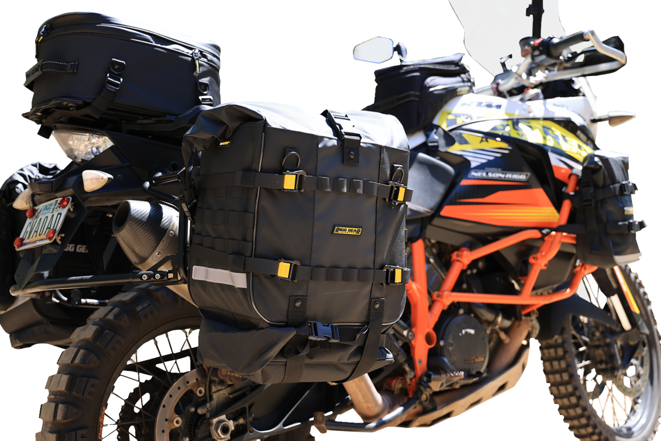 Nelson RIGG Trails End Adventure Saddlebags - Black