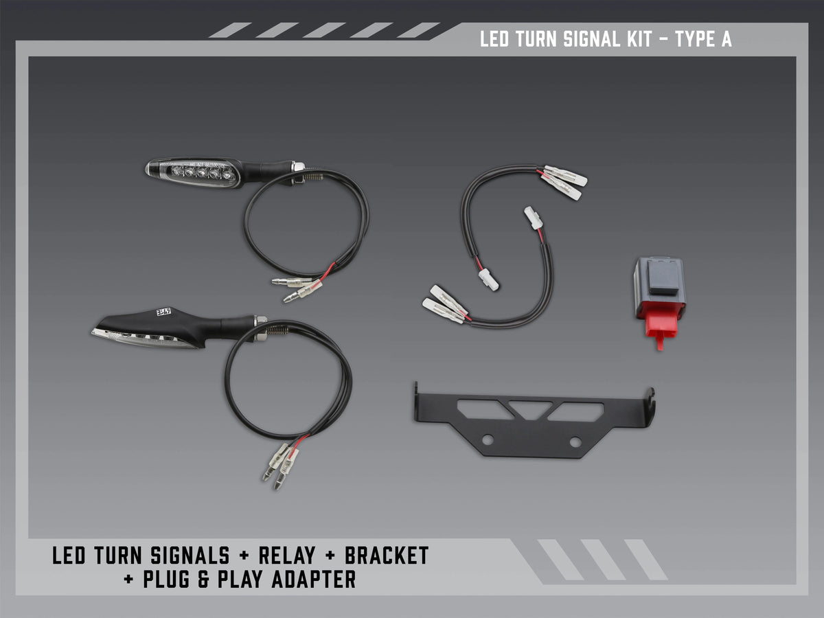 Yoshimura Type a Standard LED Signal Kit For V2 Fender Eliminators
