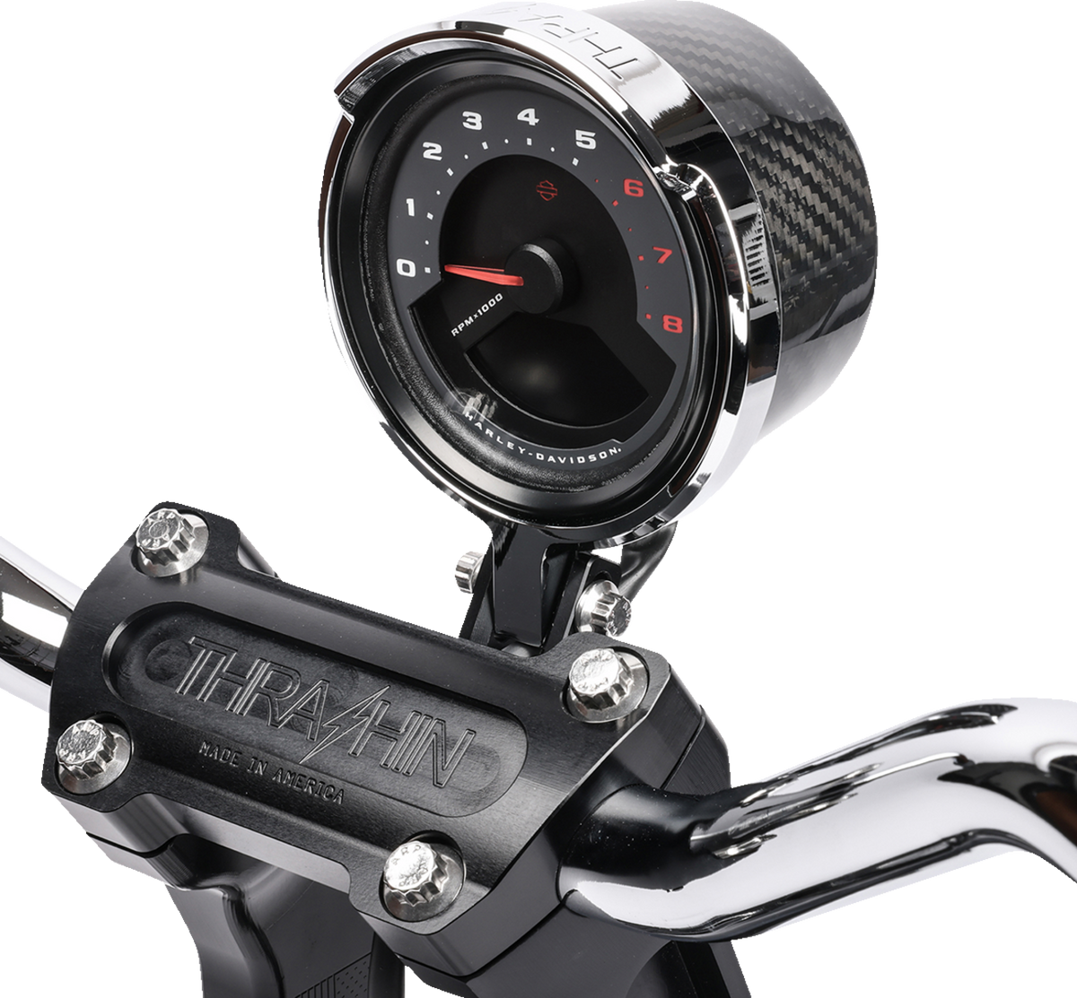 Thrashin Supply CO. Softail Gauge Relocation Kit