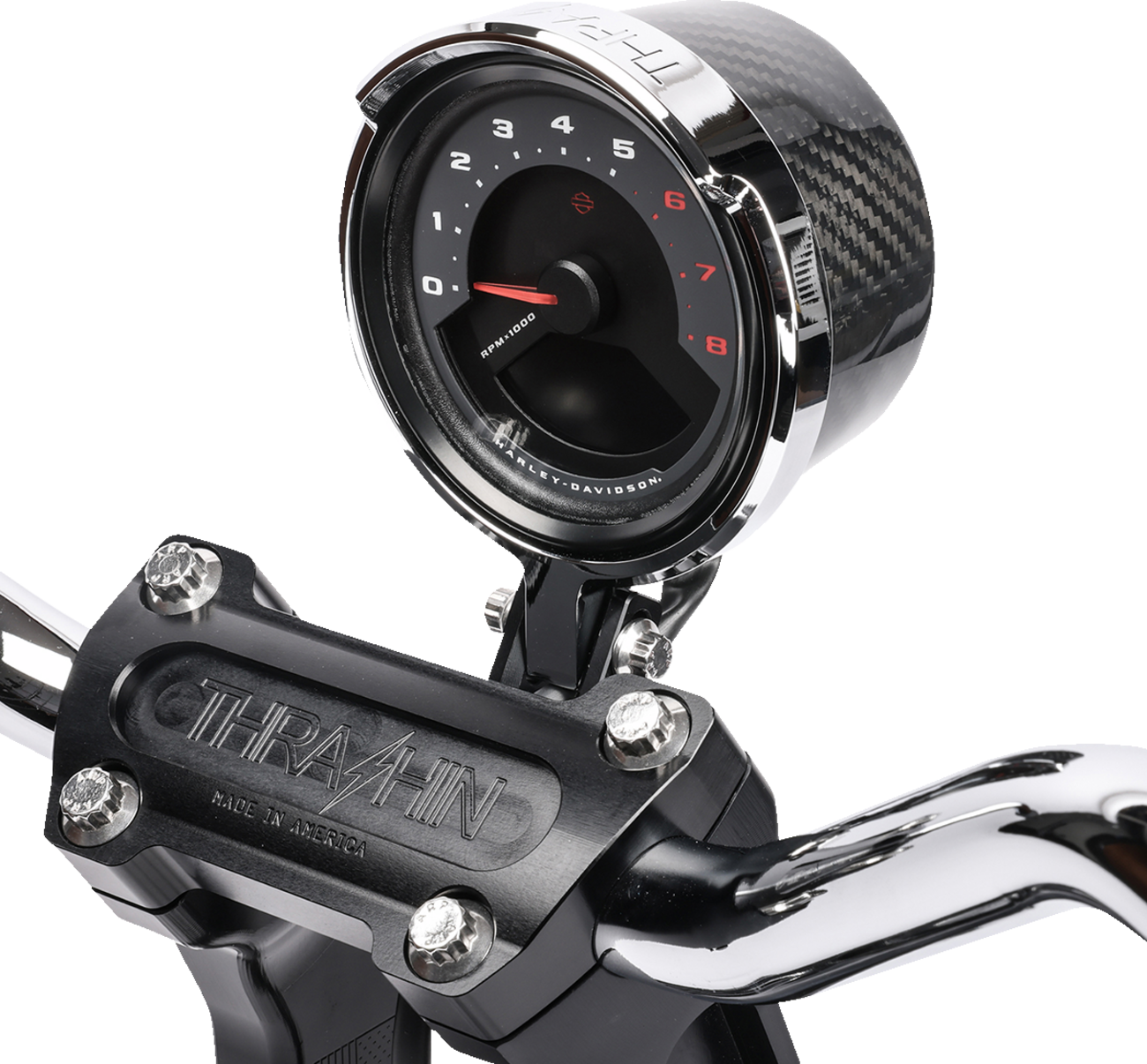 Thrashin Supply CO. Softail Gauge Relocation Kit