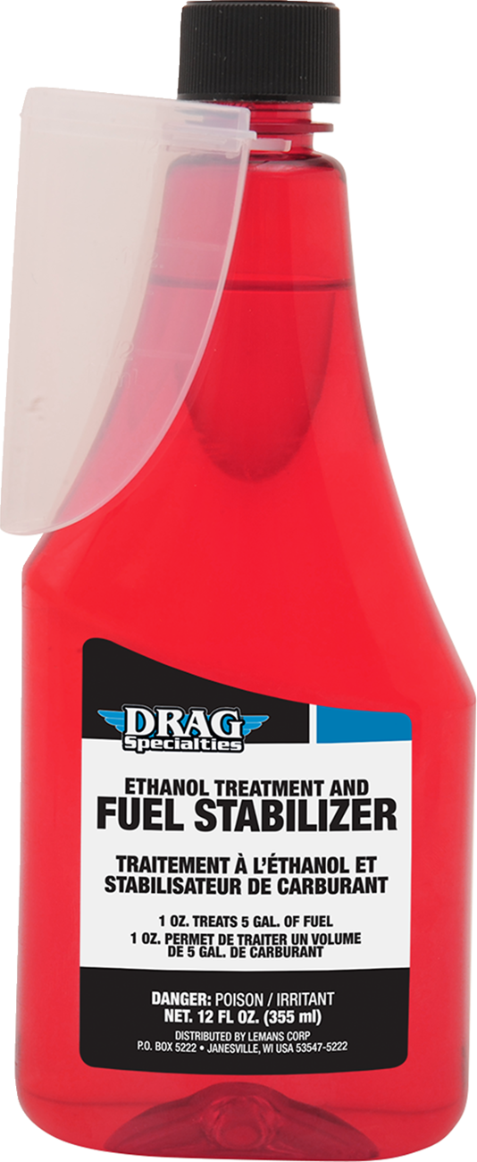 Drag Specialties Oil Fuel Treatment And Stabilizer - 12 US Fl Oz.
