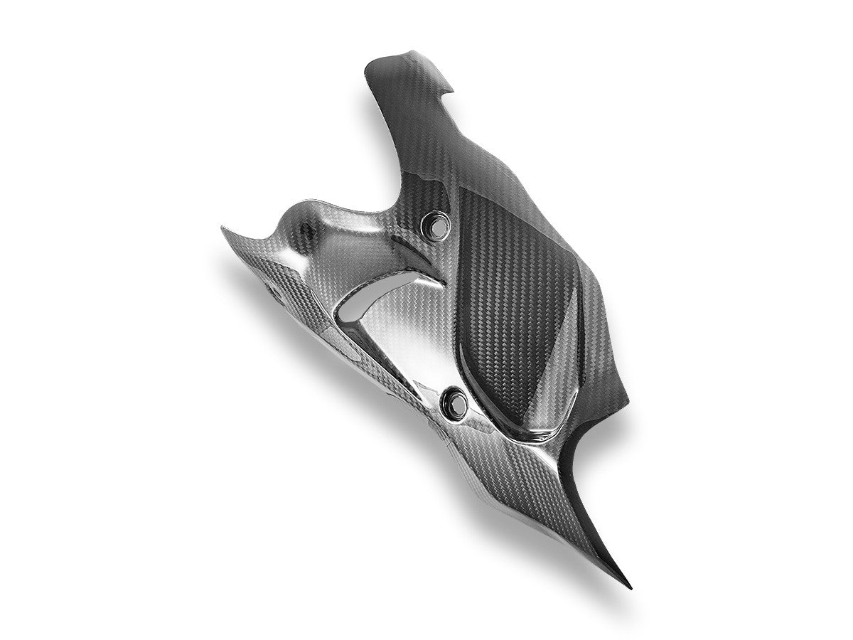 Ducabike DBK XDiavel V4 Right Side Exhaust Heat Shield Glossy Carbon