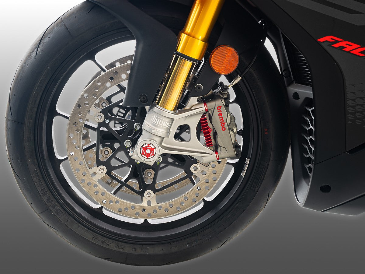 Ducabike DBK Aprilia LEFT FRONT WHEEL CAP BICOLOR