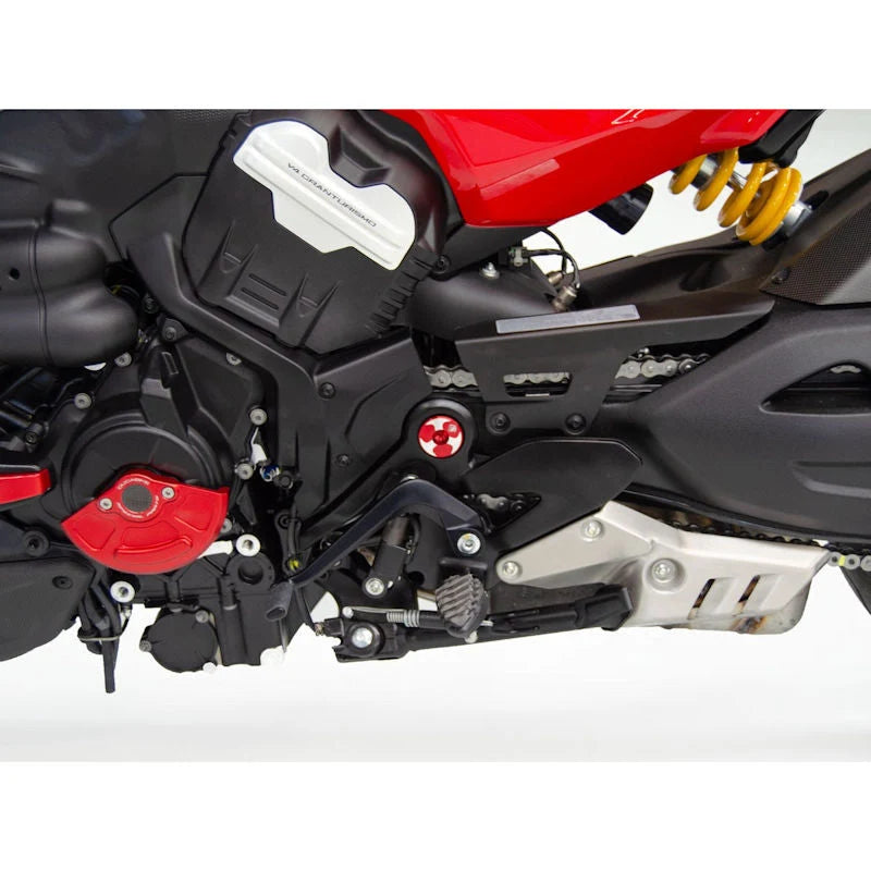 Ducabike DBK Central Swing Arm Pivot Caps For Ducati Diavel V4
