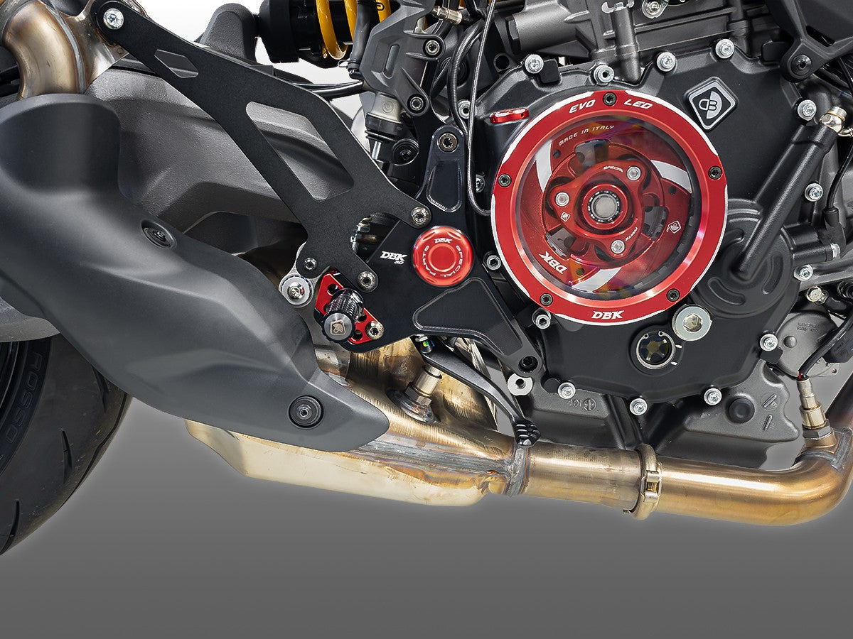 Ducabike DBK CNC Footrest Cap Kit Ducati Monster V2