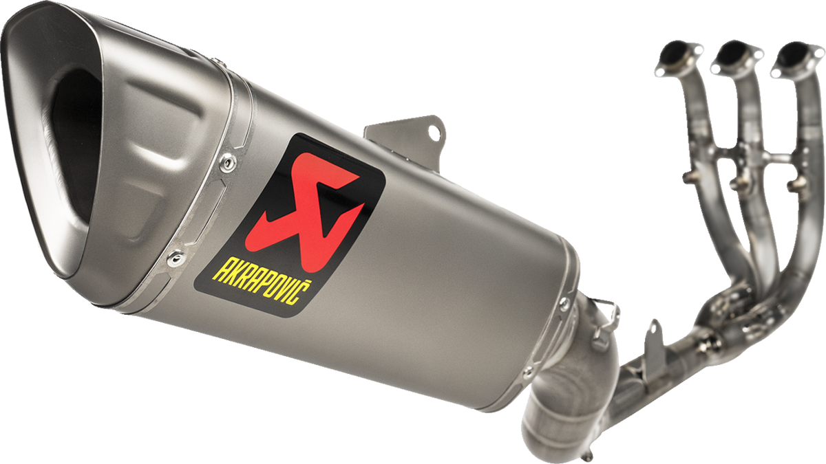 Akrapovic Racing Line Exhaust System - Titanium - Yamaha R9