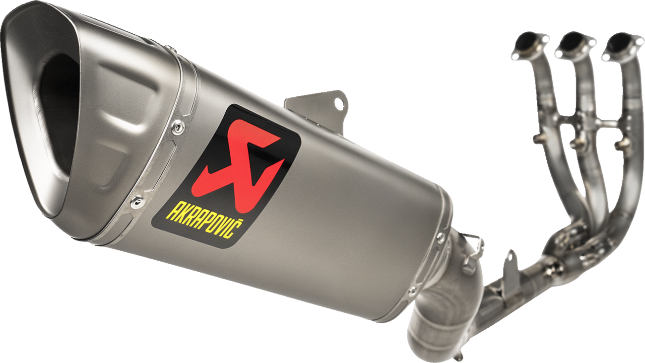 Akrapovic Racing Line Exhaust System - Titanium - Yamaha R9