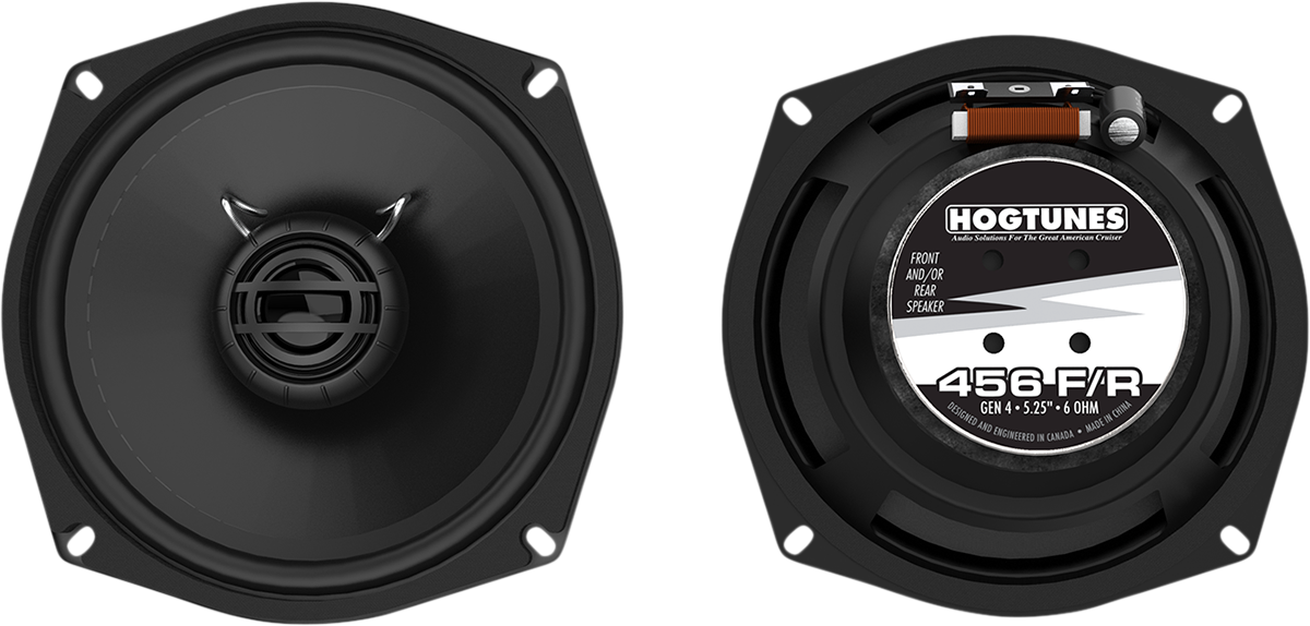 Hogtunes Front/Rear Speakers - 5-1/4"