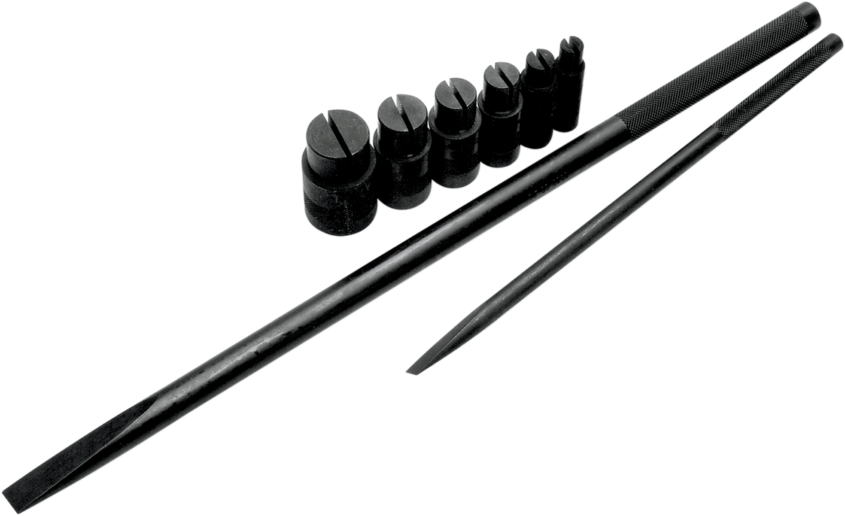 Motion Pro Wheel Bearing Remover - Split Collet - Metric - 10/12/15/17/20/25 MM - Set