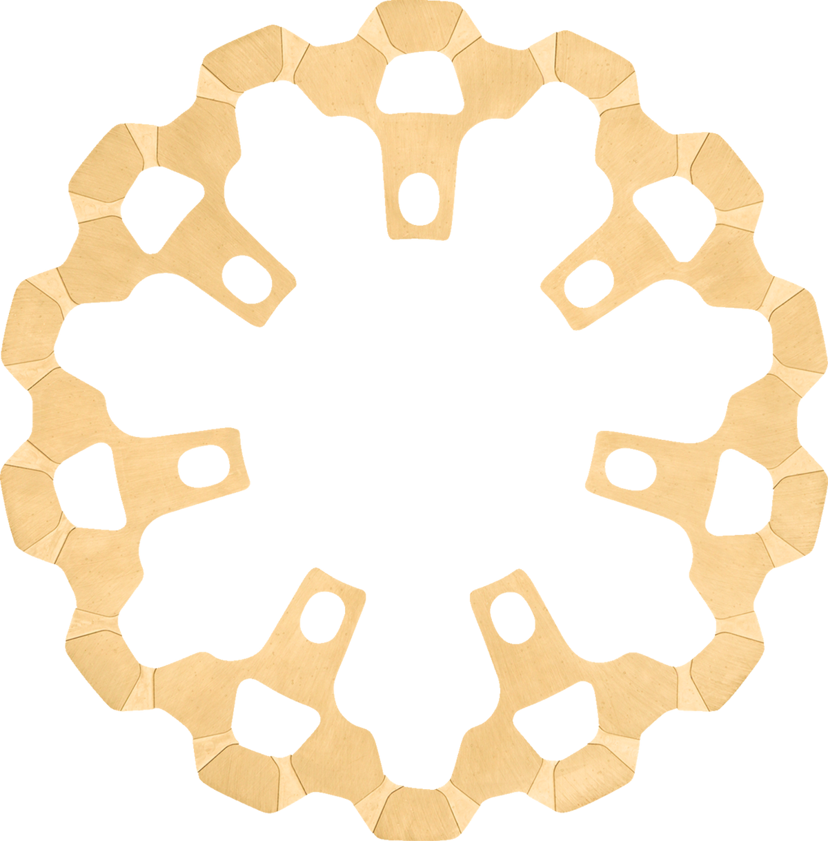Lyndall Racing Brakes LLC Brake Rotor - Front - 11.8" - Gold