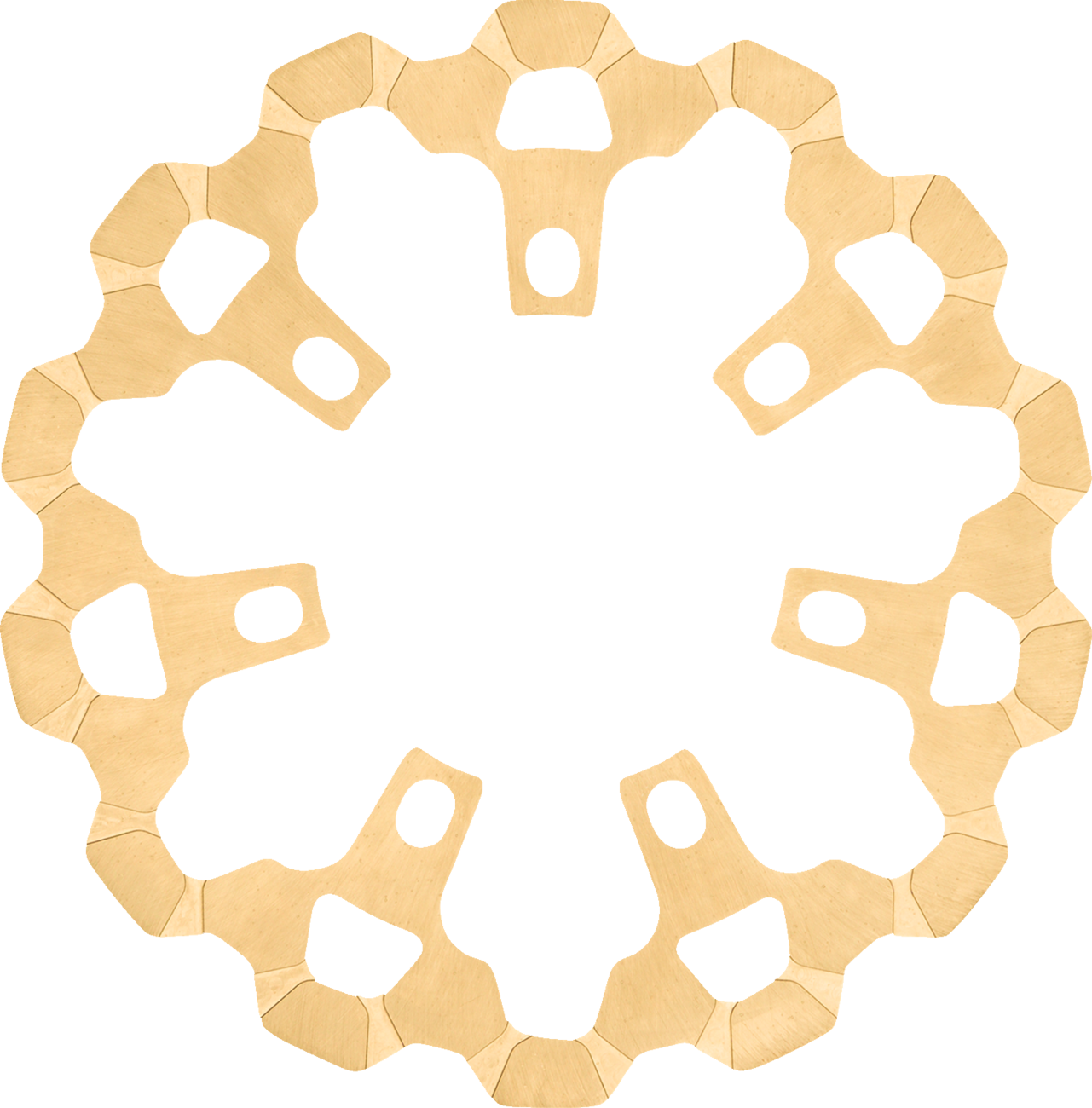 Lyndall Racing Brakes LLC Brake Rotor - Front - 11.8" - Gold