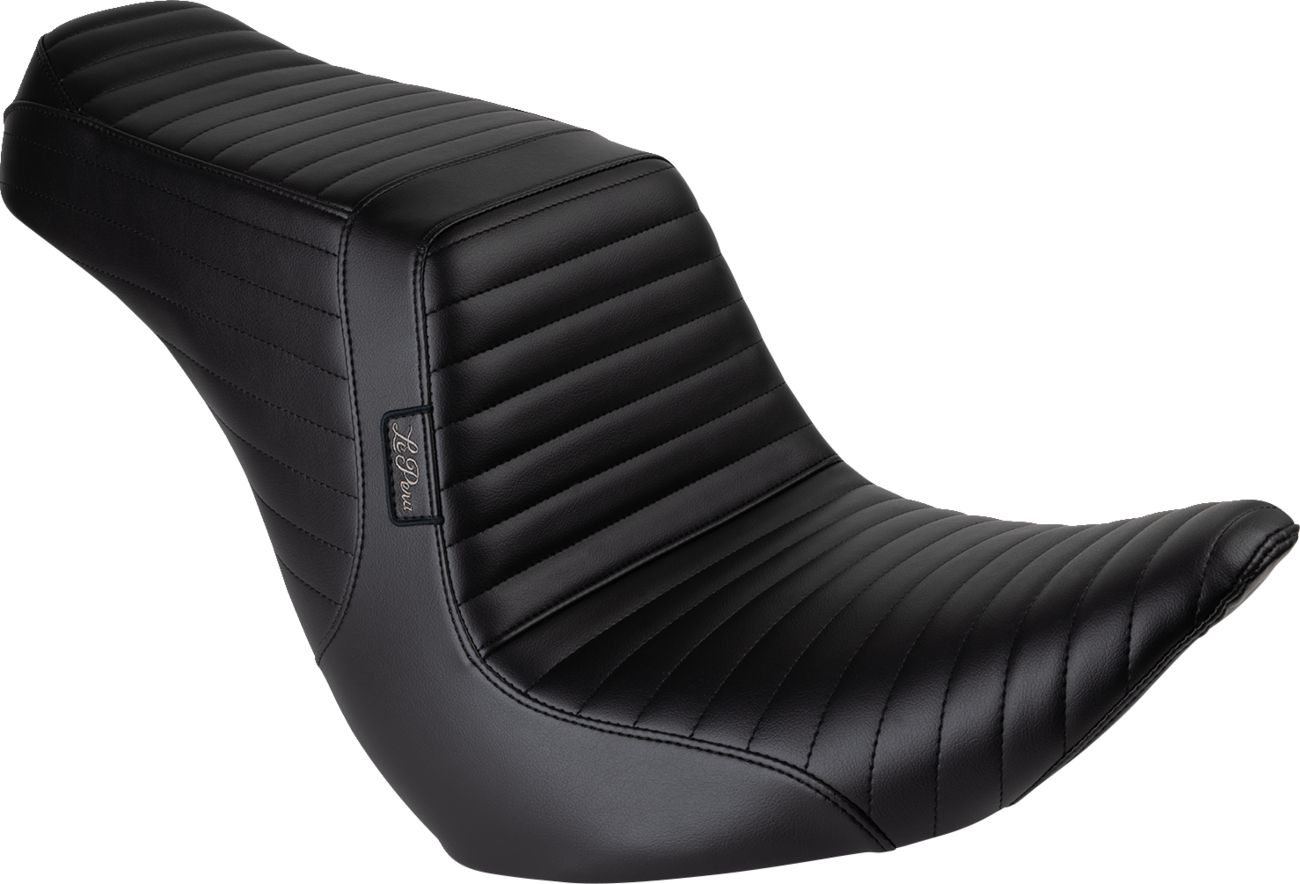 Le Pera Tailwhip Up Front Seat - Pleated - Black - FLSB/FXLR '18-'24
