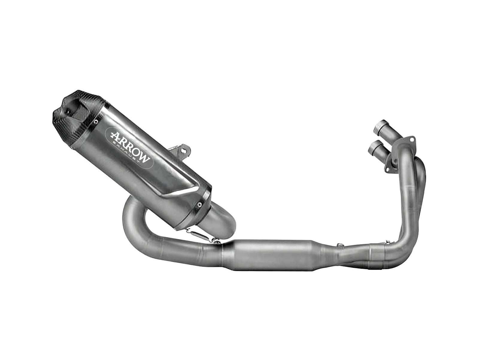 71065PK Full System Racing With Indy Race Evo Titanium Slip Ons