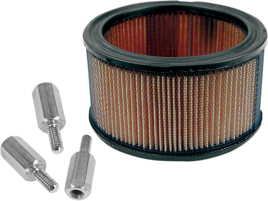 S&S Cycle High-Flow Air Filter & Adapter Kit - Super E/G Carburetor
