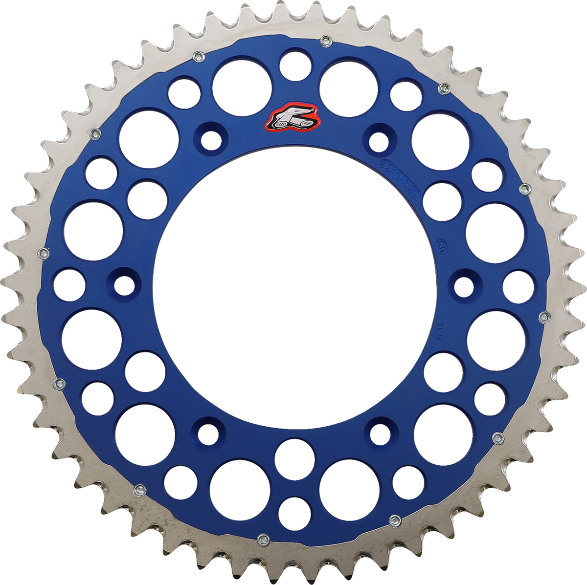 Renthal Twinring™ Rear Sprocket - 50 Tooth - Blue