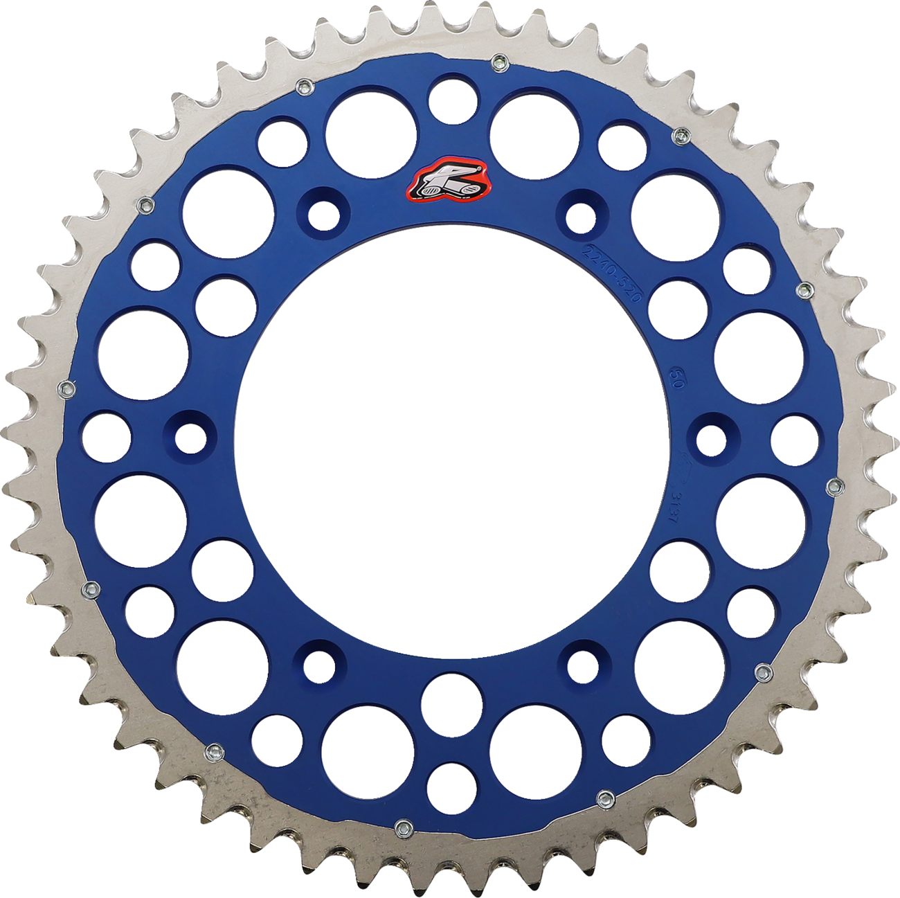 Renthal Twinring™ Rear Sprocket - 50 Tooth - Blue