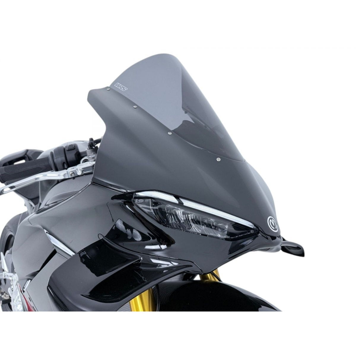 WRS Double Bubble Tall Racing Windscreen for Panigale V4 V4S 2025