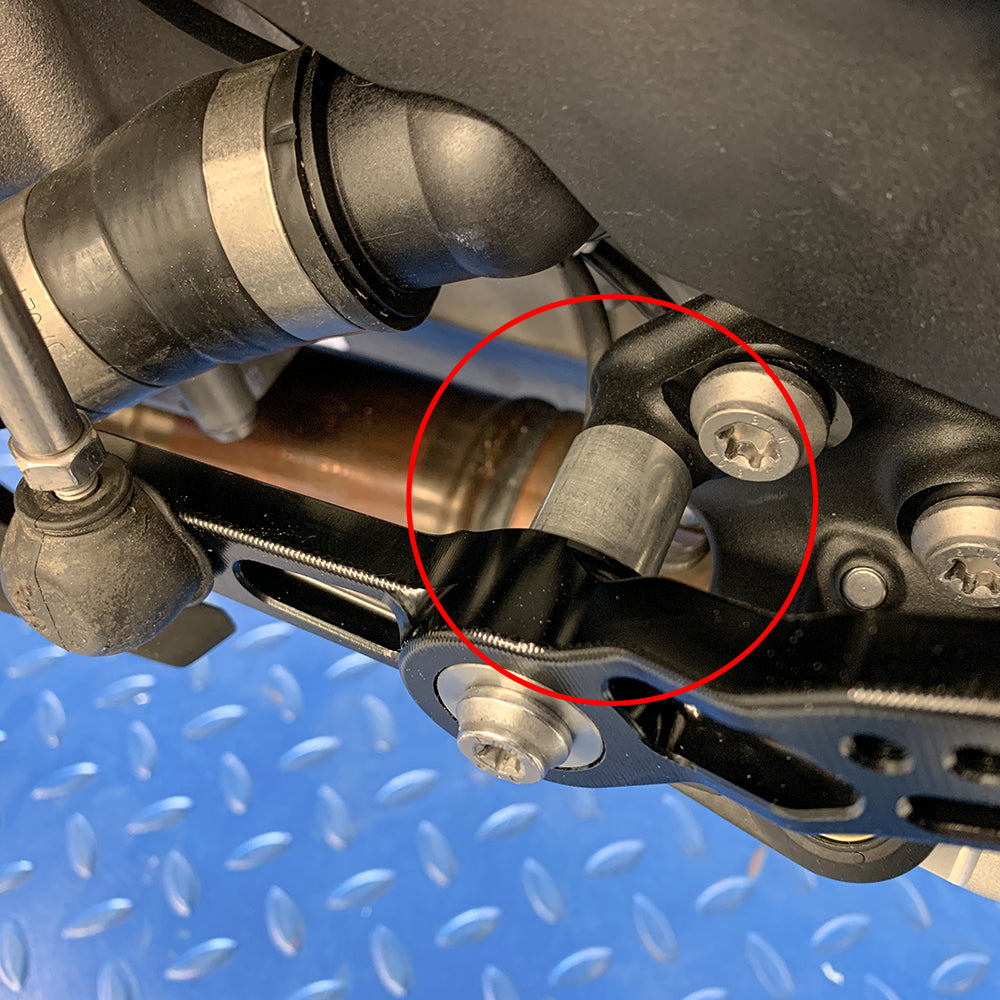 Distance bush gear lever