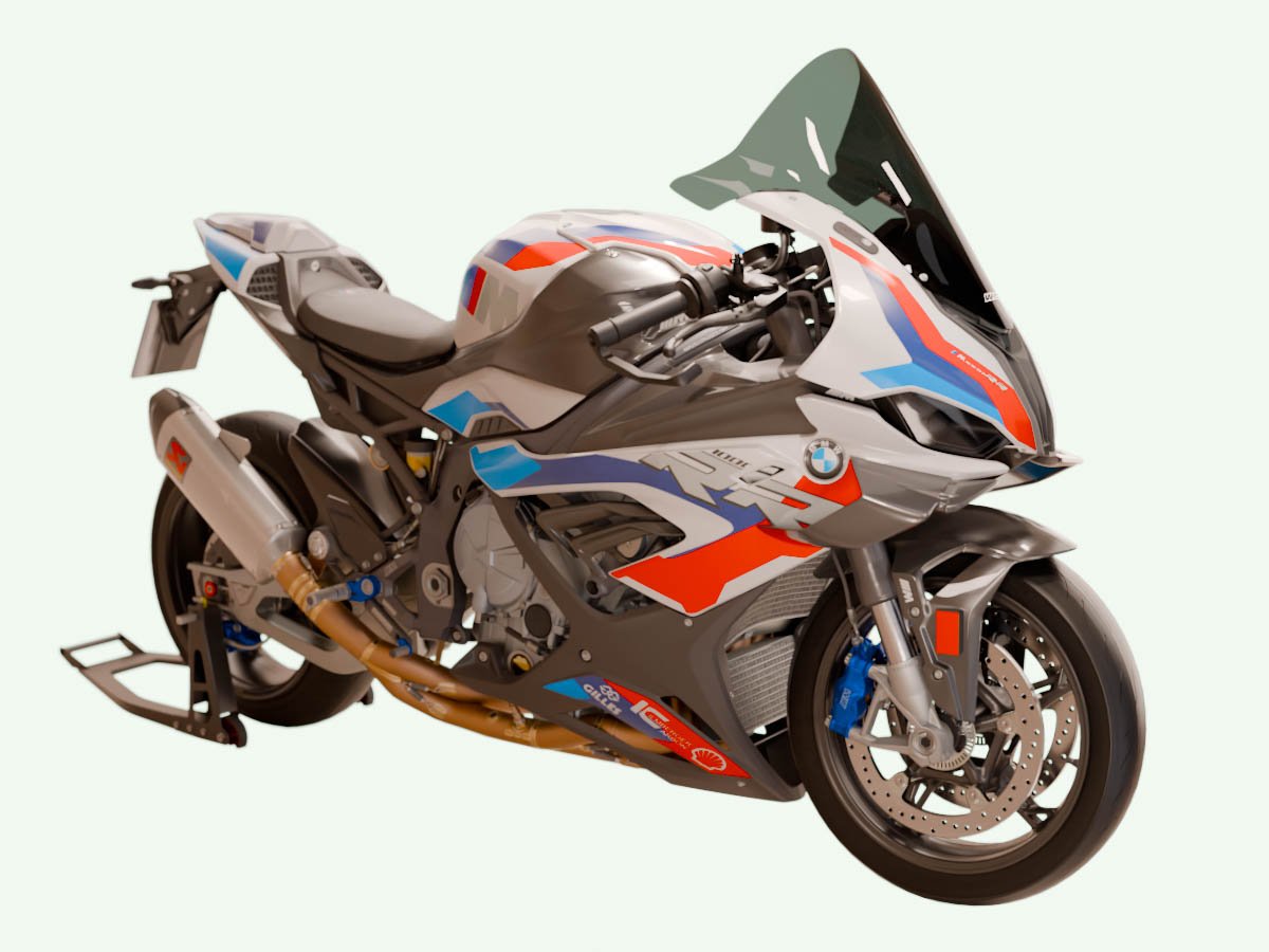 WRS RACE HIGH WINDSCREEN BMW S 1000 RR 2019-2025 / M 1000 RR 2020-2022