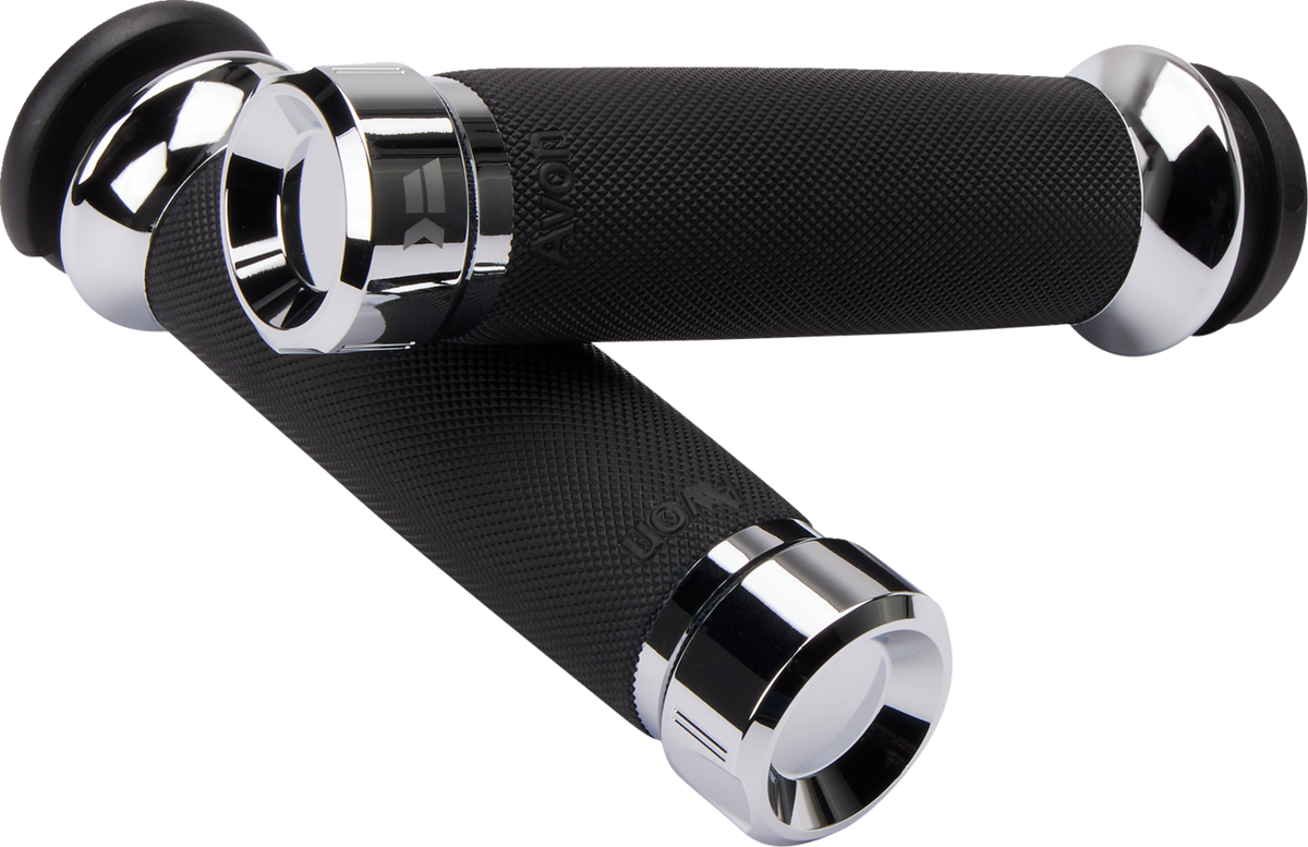 Khrome Werks Klassic Grips - Custom Contour - TBW - Chrome