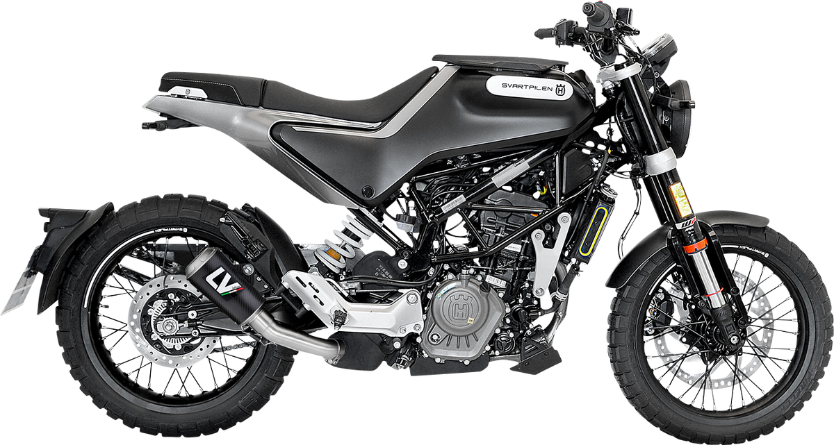 LeoVince LV-10 Slip-On Muffler - Carbon Fiber