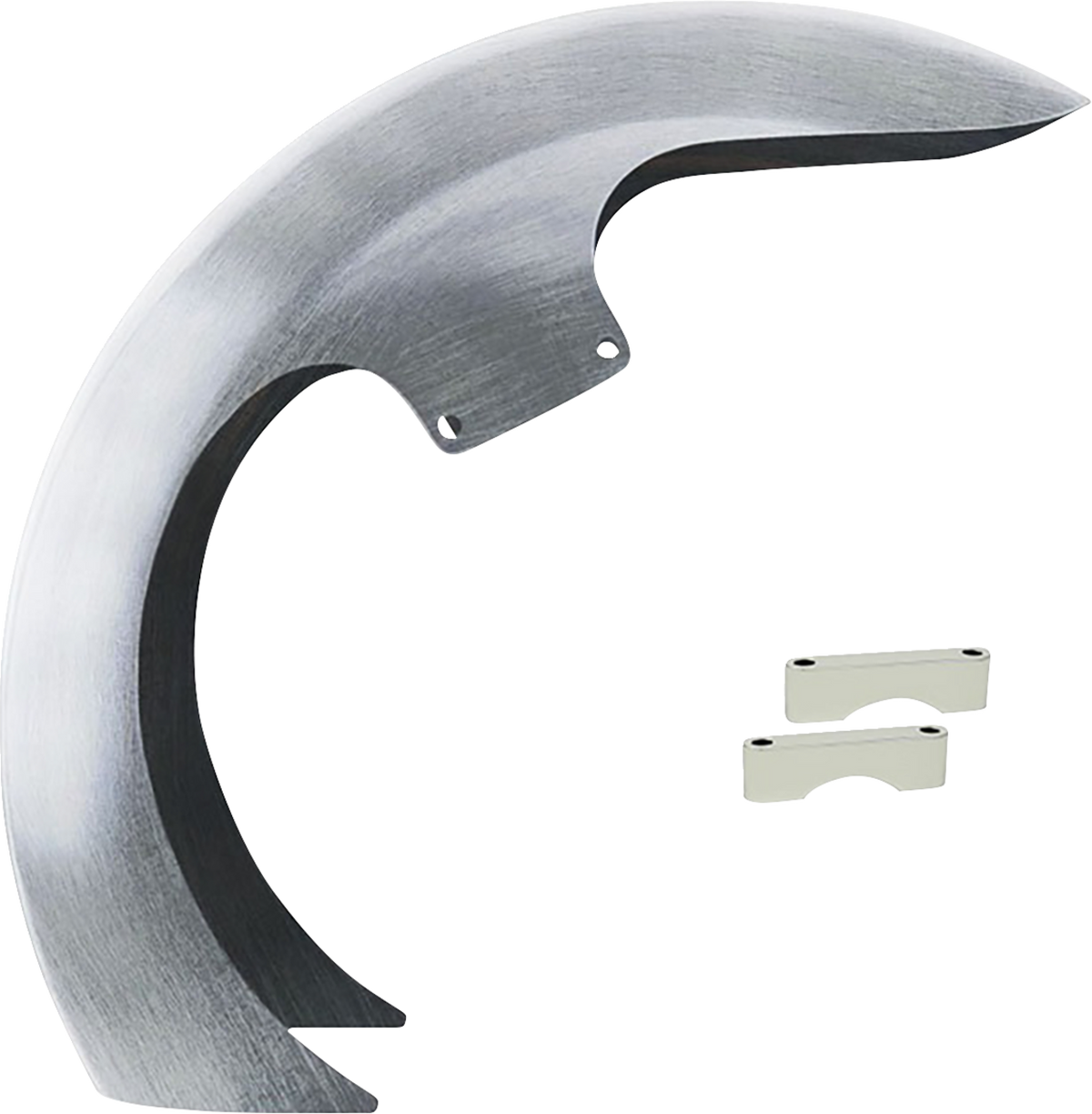Paul Yaffe Bagger Nation DEI Front Fender - 23" Wheel - With Chrome Adapters
