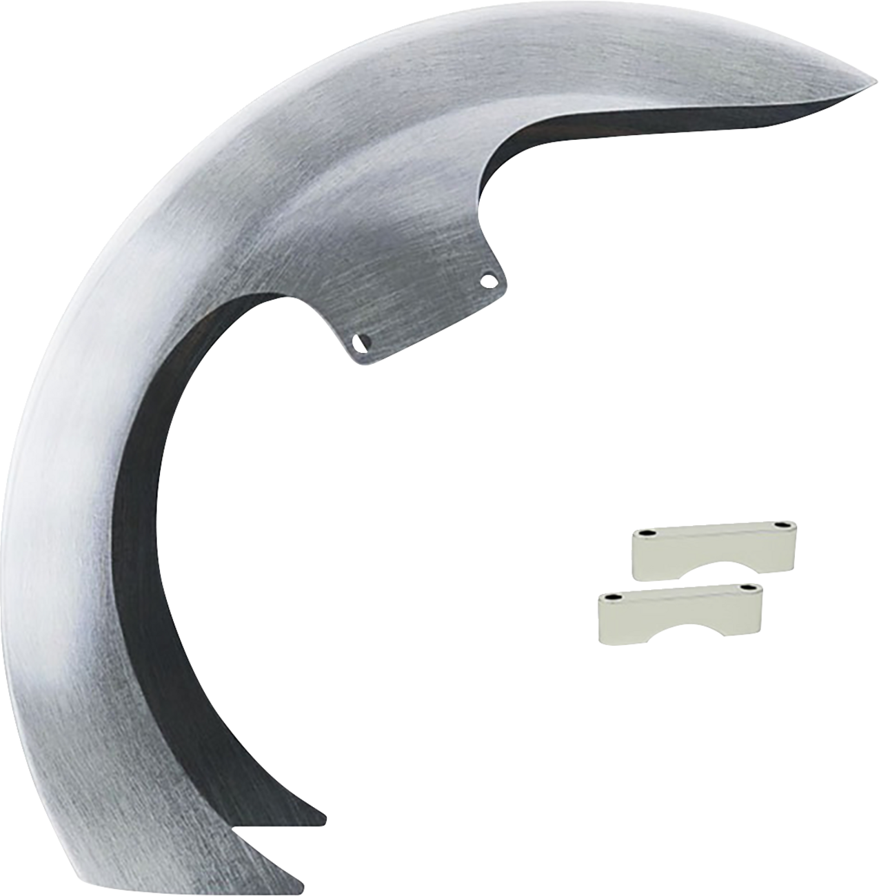 Paul Yaffe Bagger Nation DEI Front Fender - 23" Wheel - With Chrome Adapters